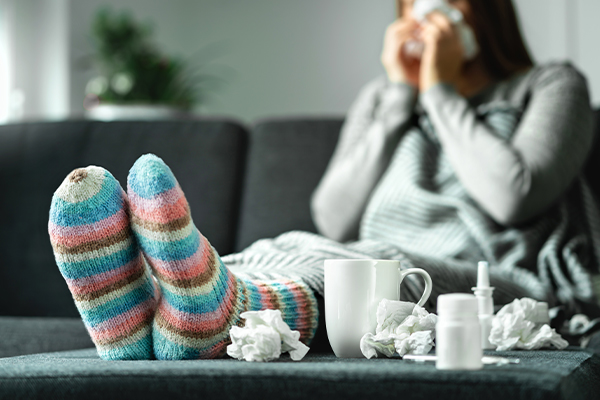 Comment utiliser votre PPC en cas de rhume ou de grippe en hiver ?